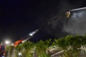 Grossbrand Halle Troisdorf Kriegsdorf Junkersring P597